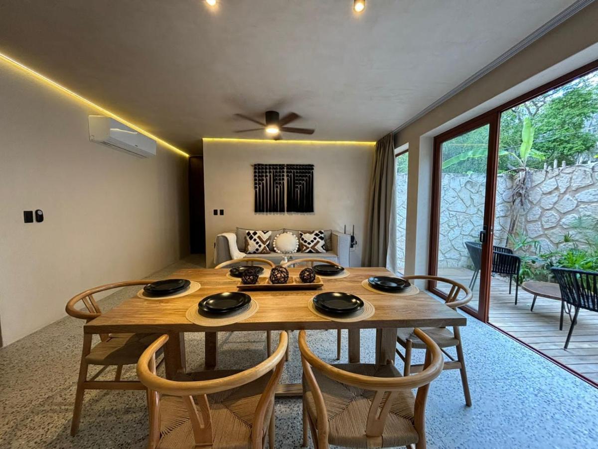 Condohotel Tsonot, En Luum Zama Tulum Pueblo Buitenkant foto