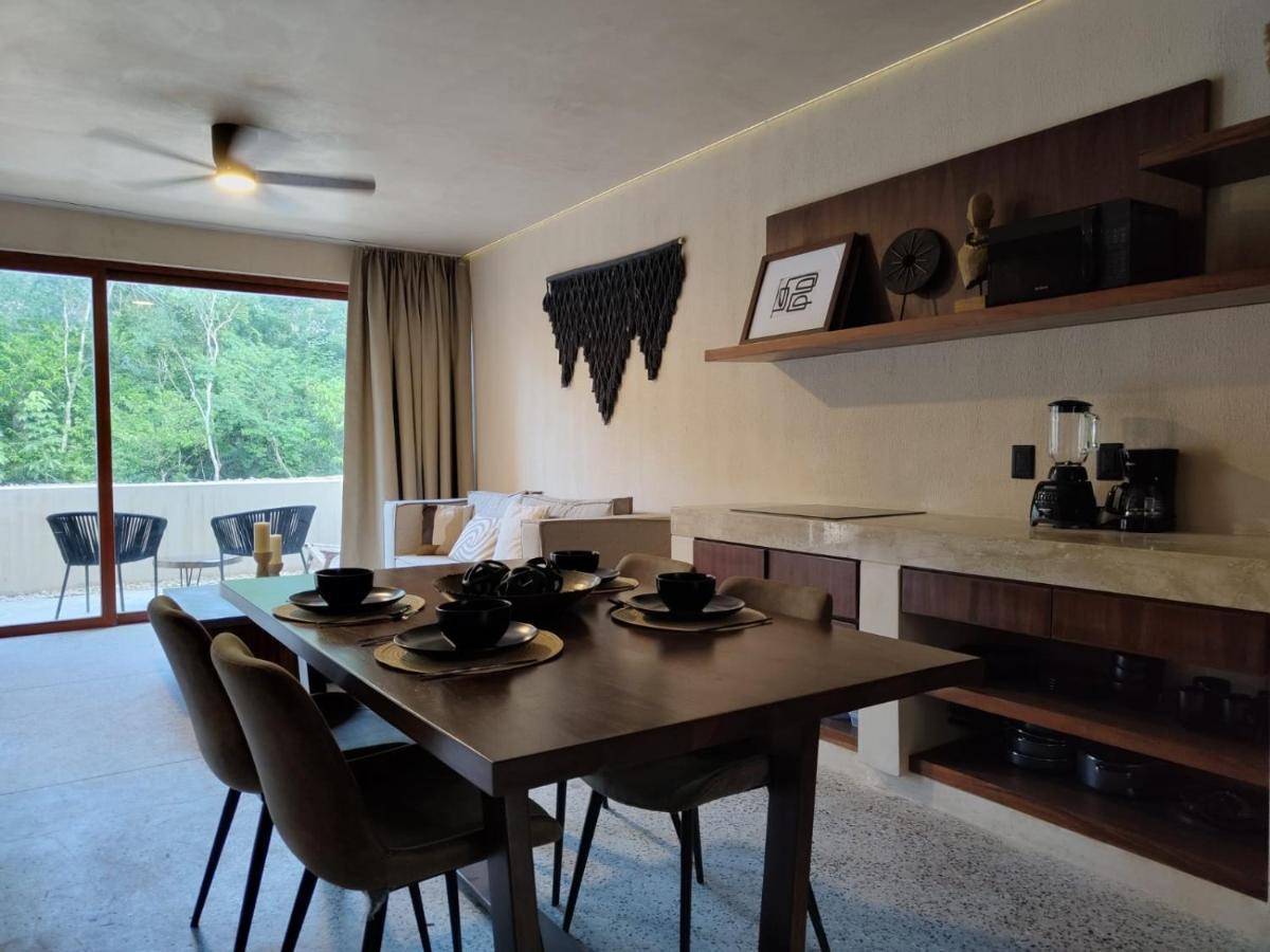 Condohotel Tsonot, En Luum Zama Tulum Pueblo Buitenkant foto
