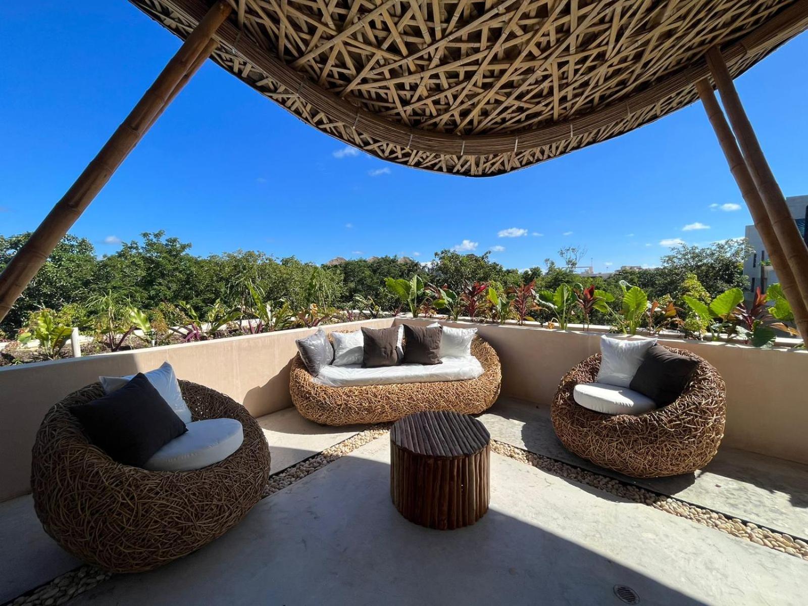 Condohotel Tsonot, En Luum Zama Tulum Pueblo Buitenkant foto