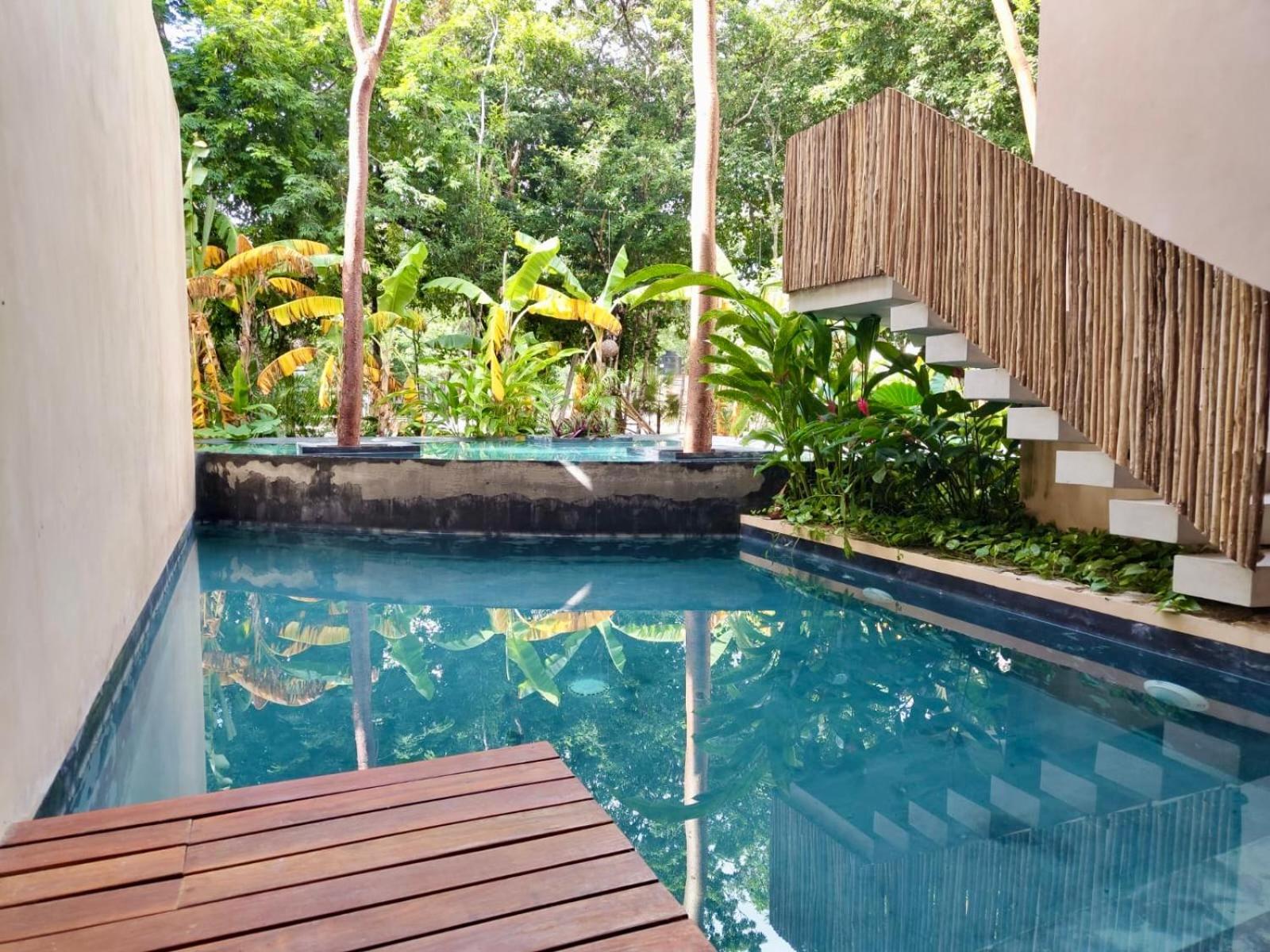 Condohotel Tsonot, En Luum Zama Tulum Pueblo Buitenkant foto